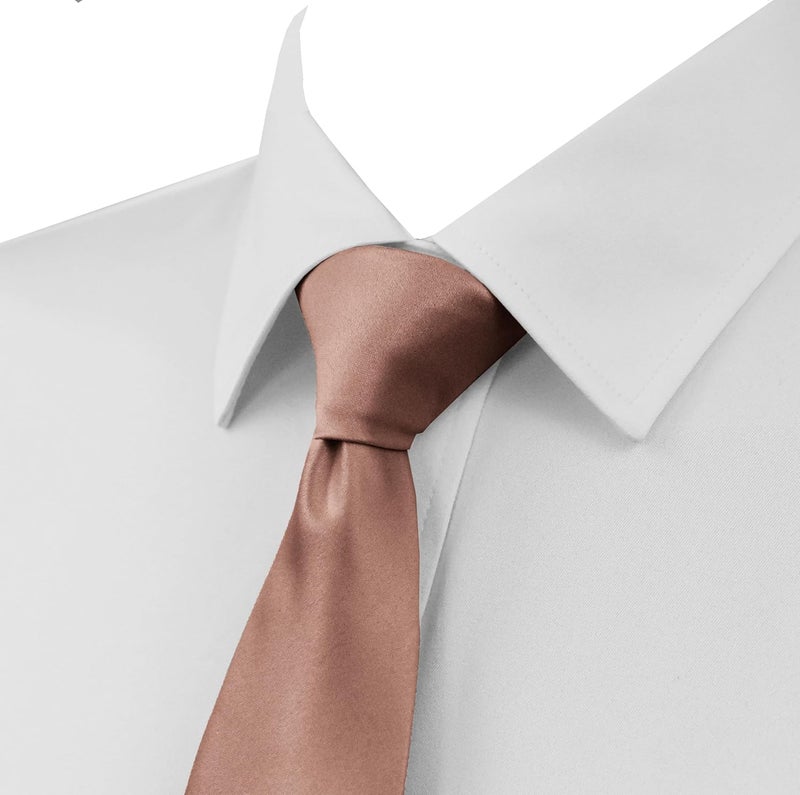 Trilece Ties for Men - Men's Solid Color Ties - Formal Neckties for Men - Neck Tie for Man - Image 3